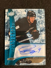 2009 -10 Upper Deck Trilogy Ice Scripts Bobby Ryan Auto #IS-BR Anaheim Ducks  🔥
