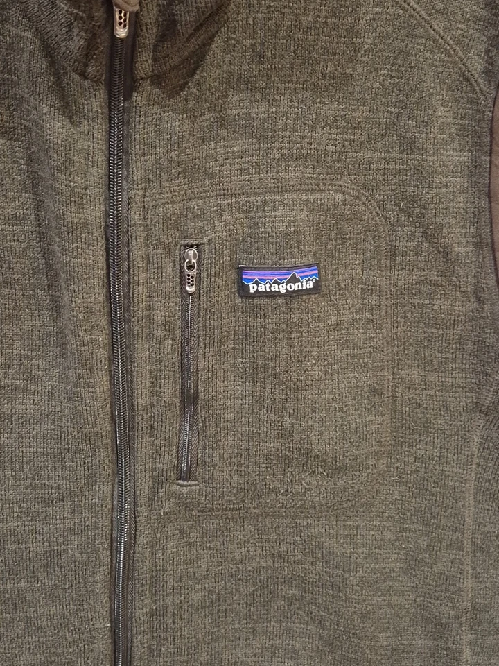 MENS PATAGONIA BETTER SWEATER FLEECE VEST SIZE XL - Image 3 of 4