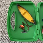 Playmobil Camping Adventure Carry Case Set 9323 Canoe Campfire Tent Travel  — photo 2