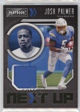 2021 Panini Playbook Next Up Jerseys Josh Palmer #NXT-JPA 04t5