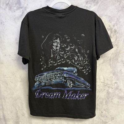 Vintage Hispanic Lowrider Streetwear T Shirt Mens M 19.5x26.5 Latino Chicano 90s
