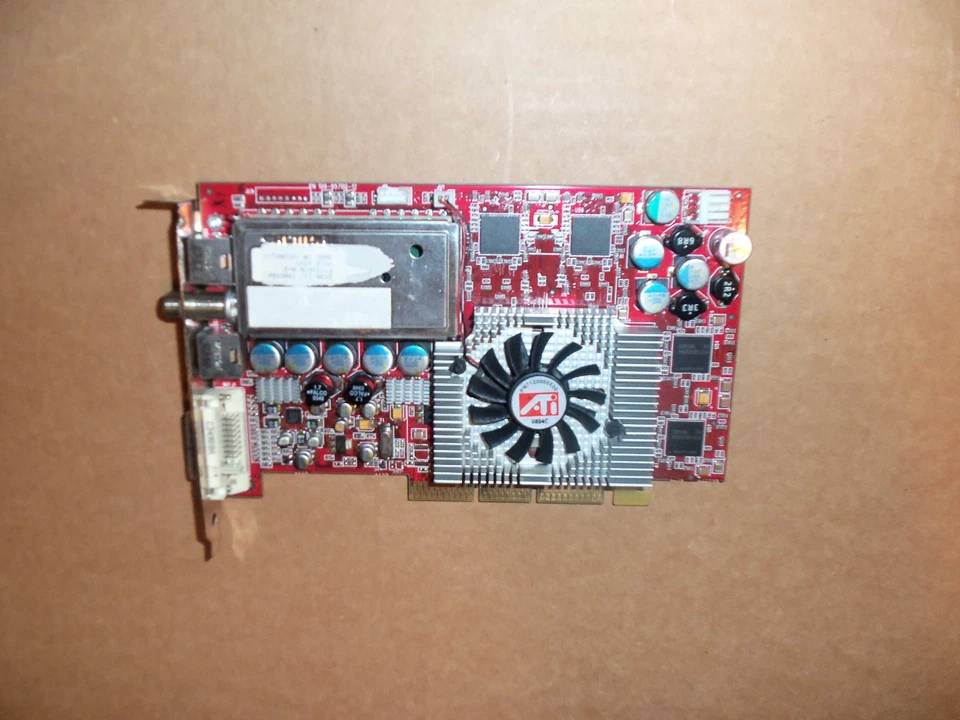 ATI All-in-Wonder 9800 Pro 128MB AGP Video Card DVI w/ TV Tuner S-Video I/O - Image 2 of 4