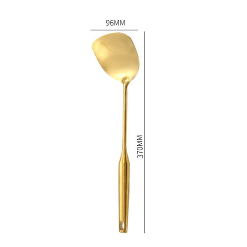 High Quality Kitchen Utensil Utensils Stainless Steel Gold Spoon Kitchen Utensil - Picture 1 of 24