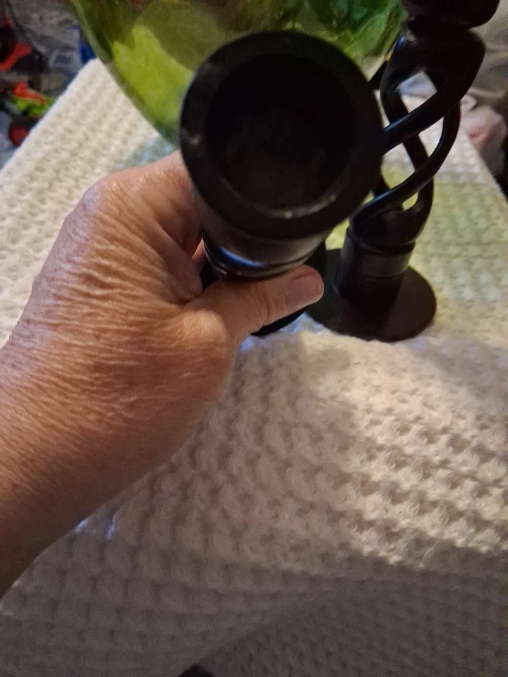 Резные свечи Barley Twist высотой 6,5 дюйма ручной работы - Изображение 3 из 4