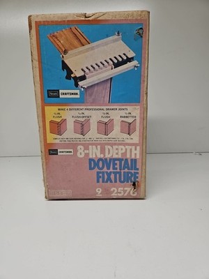 NEW Vintage Sears Craftsman 8  Dovetail Joint Fixture JIGS   #92570  USA