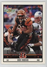 2005 Score Scorecard 385/599 Rudi Johnson #61 12zm