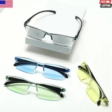 Smart Automatic Zoom Reading Glasses Anti Blue Ray Eyeglasses Autofocus Power...