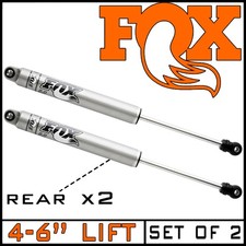 Fox Performance 2.0 Rear Shocks Pair Fit 2011-2018 Jeep Wrangler Jk 4-6 Lift