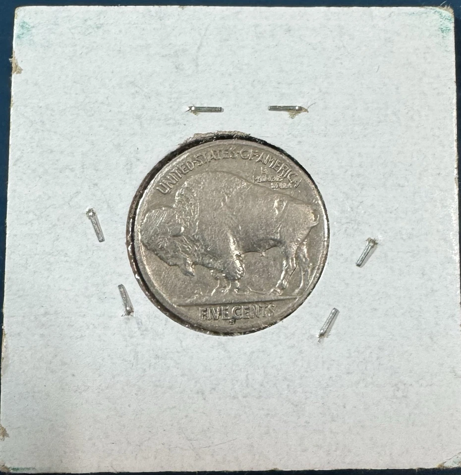 1926-S Buffalo F15 Key Date Coin Low Mintage - Image 2 of 2