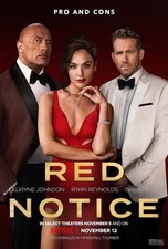 Red Notice 2021 MOVIE With Slip Cover Region Free