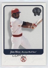 2001 Fleer Greats of the Game Jim Rice #114 HOF 09ai