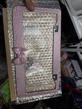 2 Pack Bling License Plate Framehandcrafted Bling Rhinestone Premium