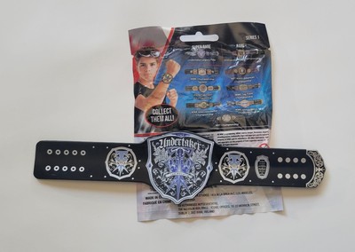WWE Championship Title Slapband Series 1 - Undertaker Legacy Title - Super Rare