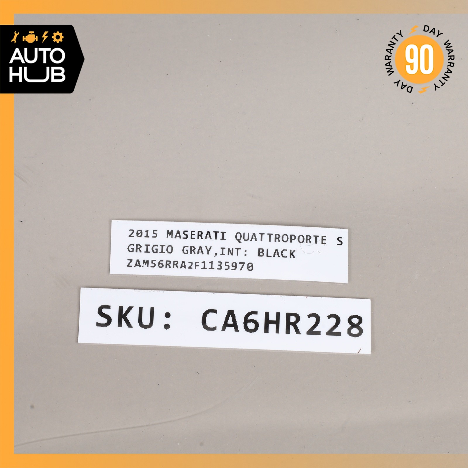 Maserati Quattroporte 2015 Steering column