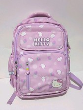 Hello Kitty Purple and Pink 49cm Backpack with Adjustable Straps