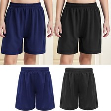 Kids Boys Bottoms Jogging Trunk Football Underpants With Pockets Shorts Sports