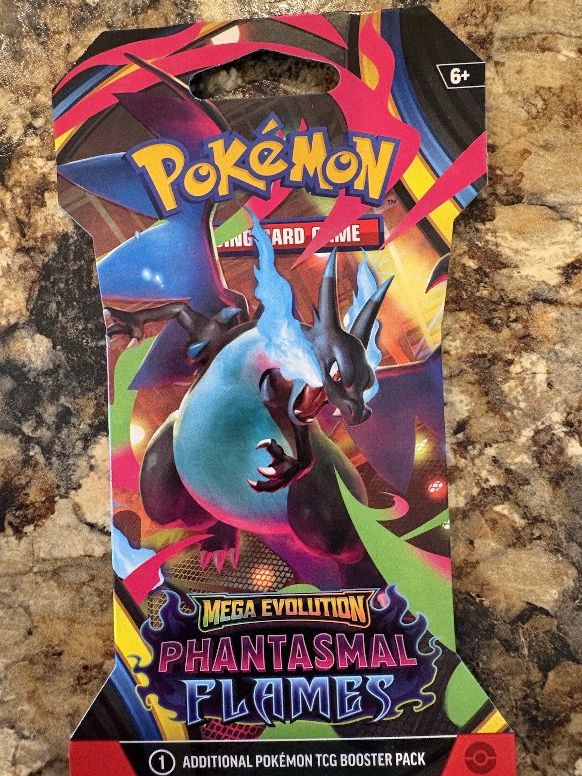 Pokémon TCG Phantasmal Flames Sleeved Booster Pack Factory Sealed