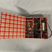 Cookie Decorating Kit Red Excellent Plaid Christmas Set Lot Collection