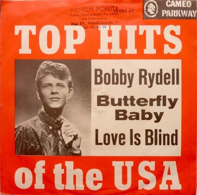 Bobby Rydell - Butterfly Baby Rock Pop Rock 69983