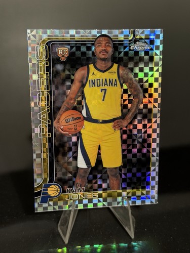 2025-26 Topps Chrome Update #189 Kam Jones X-Fractor