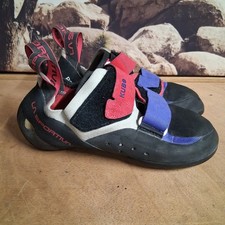La Sportiva Kubo Women's Climbing Shoes, Royal/Love Potion 38.5 US 7.5