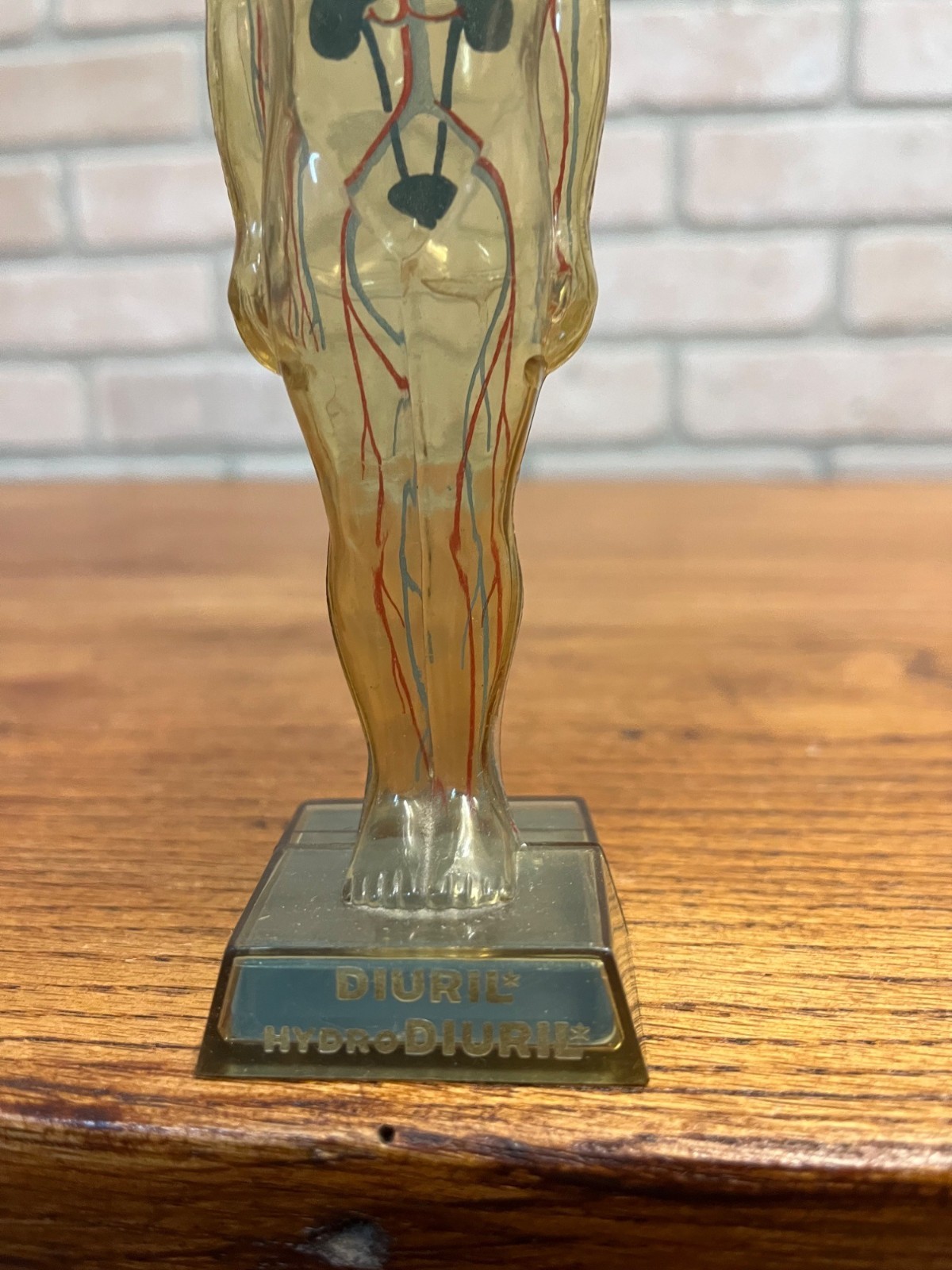 Vintage 1950s Hydro Diuril Merck Sharp Dohme Pharmaceutical Advertising Figure