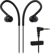 New audio-technica ATH-SPORT10 SONICSPORT In-Ear Headphones Black from Japan