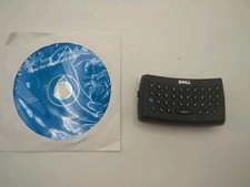 Dell Axim Pocket PC Snap On Keyboard W/ CD Driver Untested - ST45-2