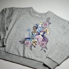 Disney Gray Princess Sweatshirt EUC