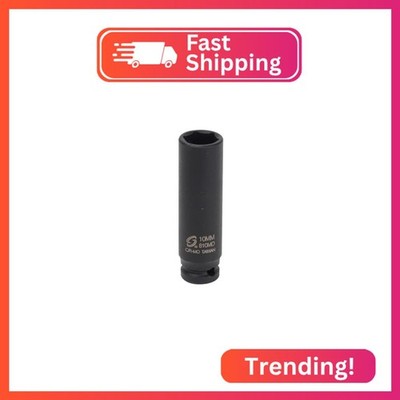 SUNEX TOOLS 810md 1/4-Inch Drive 10-Mm Deep Impact Socket