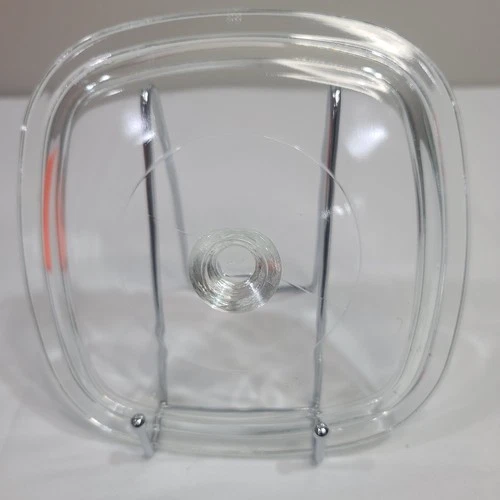 Vintage CorningWare Pyrex Glass Square Lid Clear Replacement P-7-C 7.5 Inch