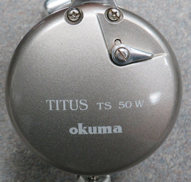 Okuma Titus Silver TS 50W Offshore Lever Drag Trolling Reel w/ Box