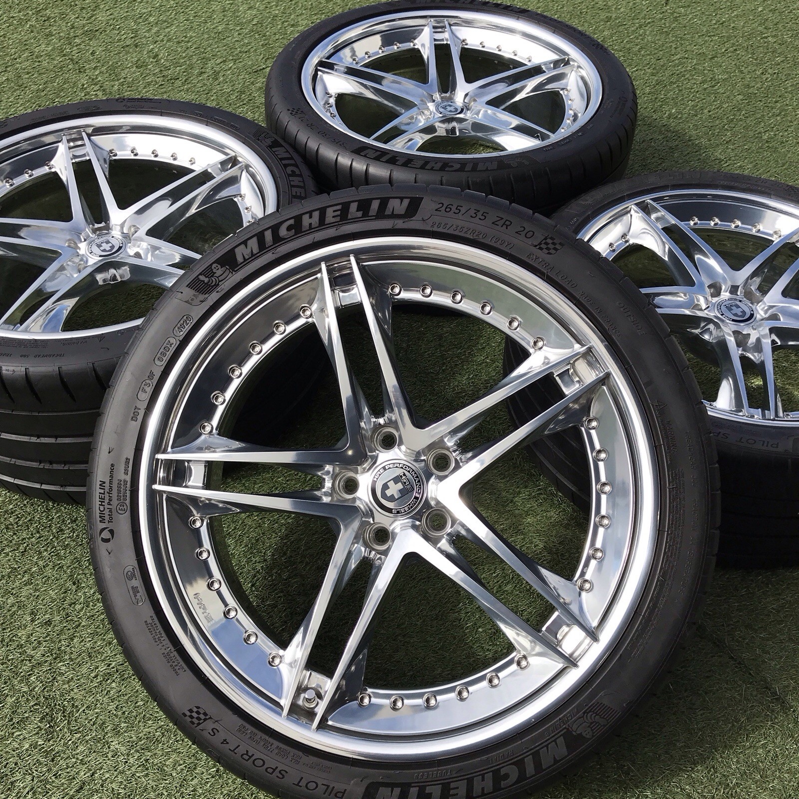 20 21 HRE FERRARI RIMS TIRES CALIFORNIA T 3PC RIMS WHEELS