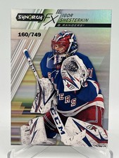 2020-21 Upper Deck Synergy FX Igor Shesterkin 160/749 New York Rangers #FX-37