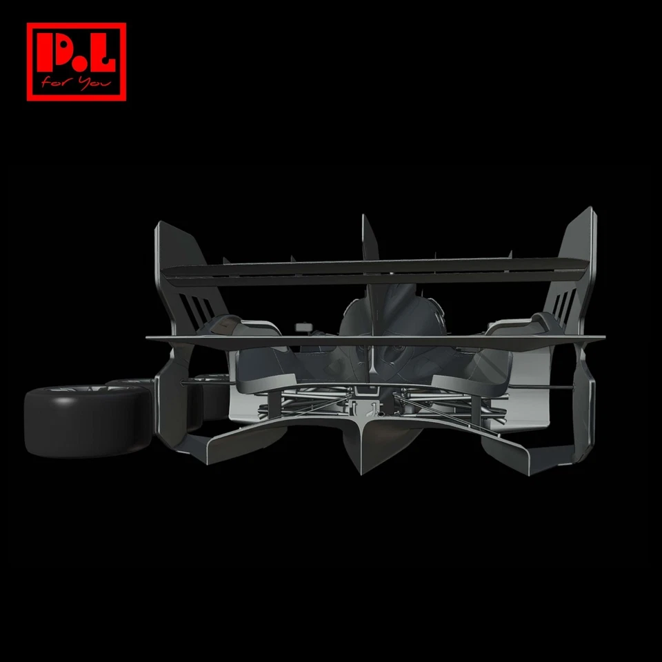 STL File - Ferrari 499P Le Mans (2023) - 3D Print 1/87 1/64 1/43 1/32 24 18 BBR - Image 4 of 4