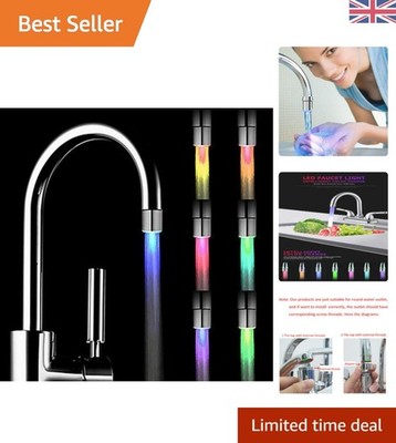 7 Farben LED Küchenarmatur mit Temperatursensor - Umweltfreundlich & Elegant