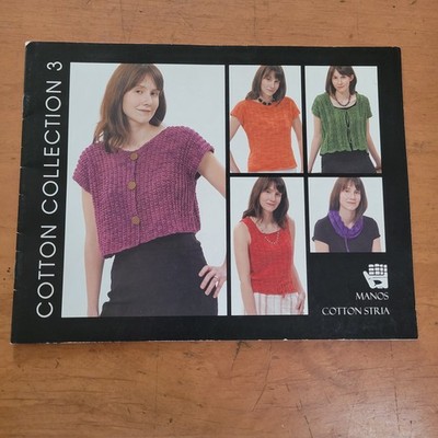 Manos Del Uruguay Design Source Cotton Collection 3 Knitting Book 