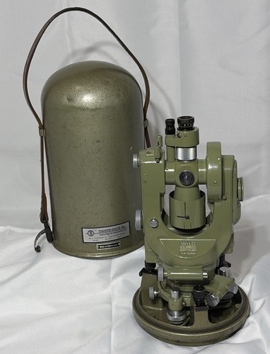 Wild Heerbrugg T1 Theodolite & Case Switzerland T1A-62820