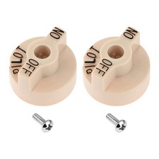 Perilla de control termostato 1751-012 2 piezas para horno freidora de gas chimenea