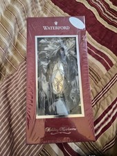 WATERFORD Holiday Heirlooms Lismore 60th Grand Spire Ornament In Box