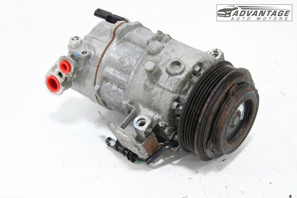 Compresor de aire acondicionado Cadillac CTS 2014-2019 DENSO 132 k millas OEM Foto 2 de 4