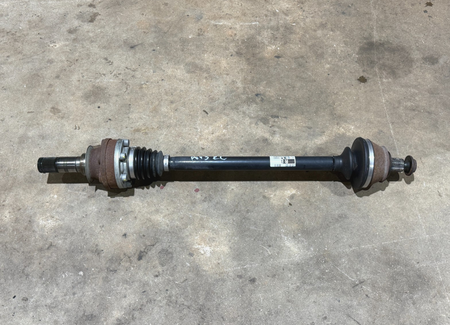 06-12 Bentley Continental Flying Spur Rear Left Driver CV Axle Shaft PO43