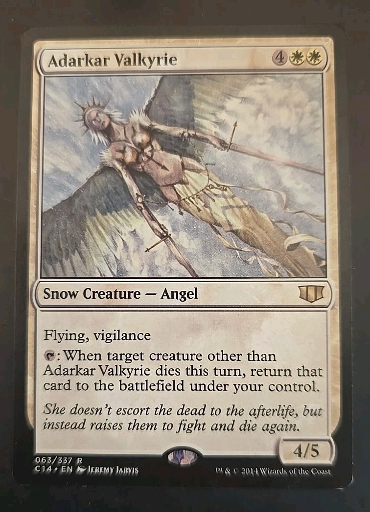 Adarkar Valkyrie Commander 2014 MTG Regular Lightly Played 