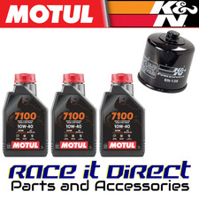 Oil and Filter for Arctic Cat 400 4x4 Automatic TBX 2004-2006 MOTUL 7100 & K&N