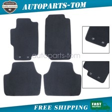 Floor Mats Carpet Replacement For 2003-2007 Honda Accord Sedan 4dr Velour Black