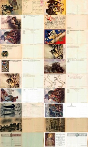 WW2-RSI-SOCIAL-REGIMENTAL MILITARY MILITARY MILITARY MILITARY lot 20 pieces-004A