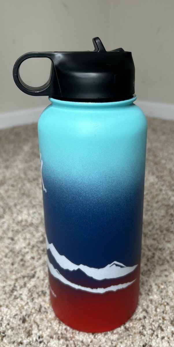 32 Oz Hydro Flask Red White And Blue Hydro Flask 32 Oz Wide Mouth Insulated  Thermos