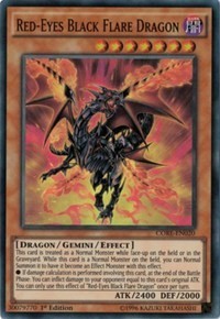 Red-Eyes Black Flare Dragon 1st Edition NM English YuGiOh Clash of Rebellions
