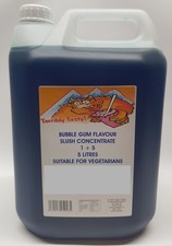 Terribly Tasty SLUSH SYRUP 4x5L Mixed Case Message with Flavours