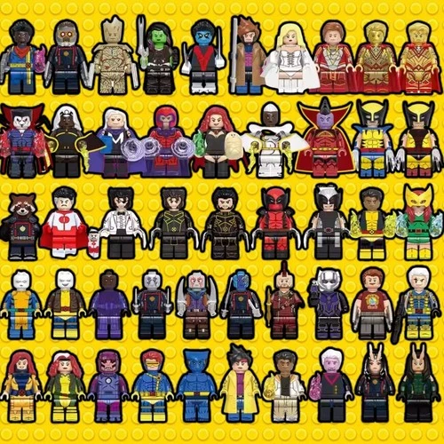 You Pick - Marvel Wolverine X-Men Storm Hulk Hawkeye 71039 Custom Brick Figure